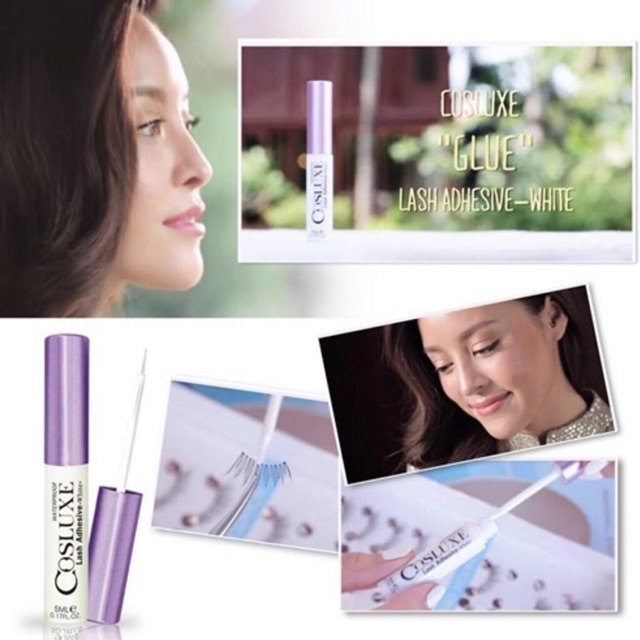 กาวคอสลุคส์-cosluxe-lash-adhesive-กาวติดขนตา-กาวติดขนตาปลอม