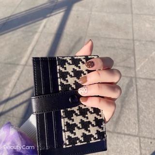 (พร้อมส่ง2สี) กระเป๋าใส่การ์ด card holder จุมาก!! ใส่ได้ทั้งสองด้าน คุ้มมาก (มีช่องใส่แบงค์)