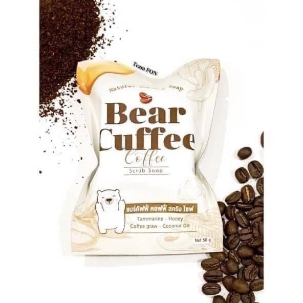 สบู่แบร์คัฟฟี่ Bear Cuffee สบู่สครับกาแฟมะขามสด 50กรัม | Shopee Thailand