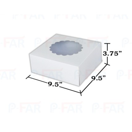 กล่องเค้กแม็ค-2-ปอนด์-ขนาด-9-5x9-5x3-75-นิ้ว-สีขาว-10-ใบ-mp037-10p-inh109