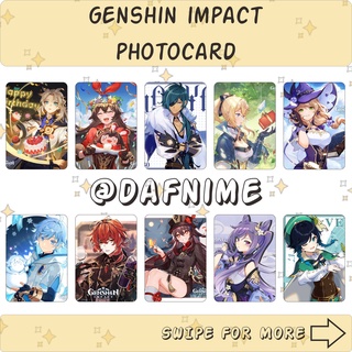 Genshin IMPACT PHOTOCARD EDITION