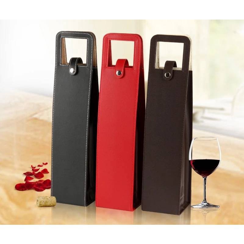 กระเป๋าใส่ไวน์-ถุงใส่ขวดไวน์-สุดคลาสสิก-single-hand-wine-bag-410-90-90mm