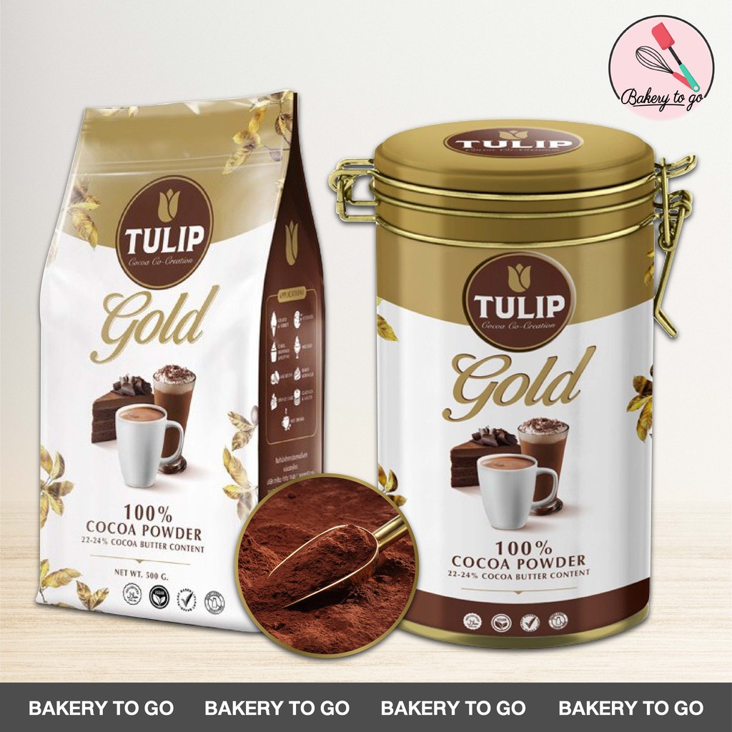 bakery-to-go-ทิวลิป-โกลด์-ผงโกโก้คุณภาพพรีเมี่ยม-100-tulip-gold-cocoa-powder-100