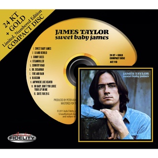 CD Audio เพลงสากล James Taylor Albums บันทึกจากแผ่นแท้ คุณภาพเสียง 100%