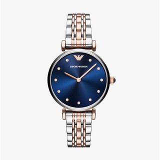 ภาพหน้าปกสินค้าEmporio Armani นาฬิกาข้อมือผู้หญิง Dress Blue Dial Multi-color รุ่น AR11092 ที่เกี่ยวข้อง