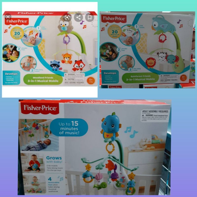 โมบายหน้าสะตว์-fisher-price-friends-ของแท้ลดเยอะ