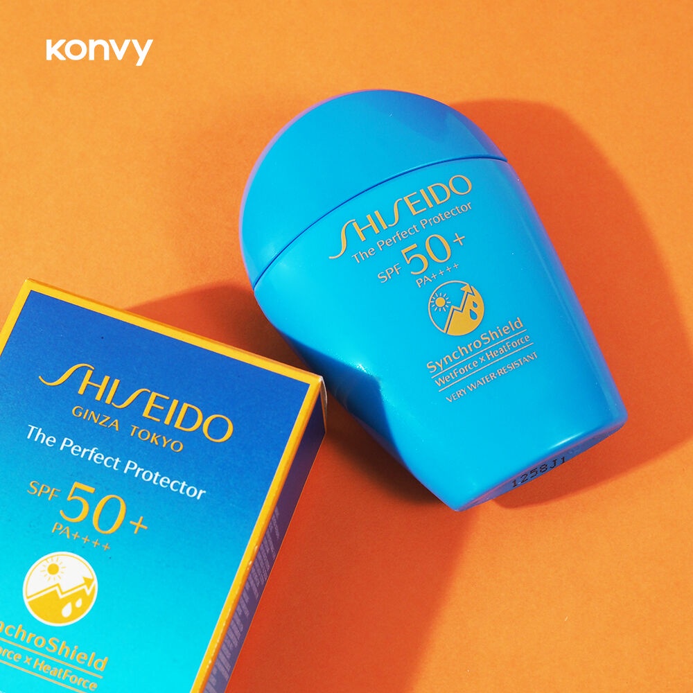 ภาพประกอบคำอธิบาย Shiseido Perfect UV Protector SPF50+ PA++++ Wetforce Multi Defense ชิเซโด้ กันแดด เนื้อบางเบา สบายผิว.