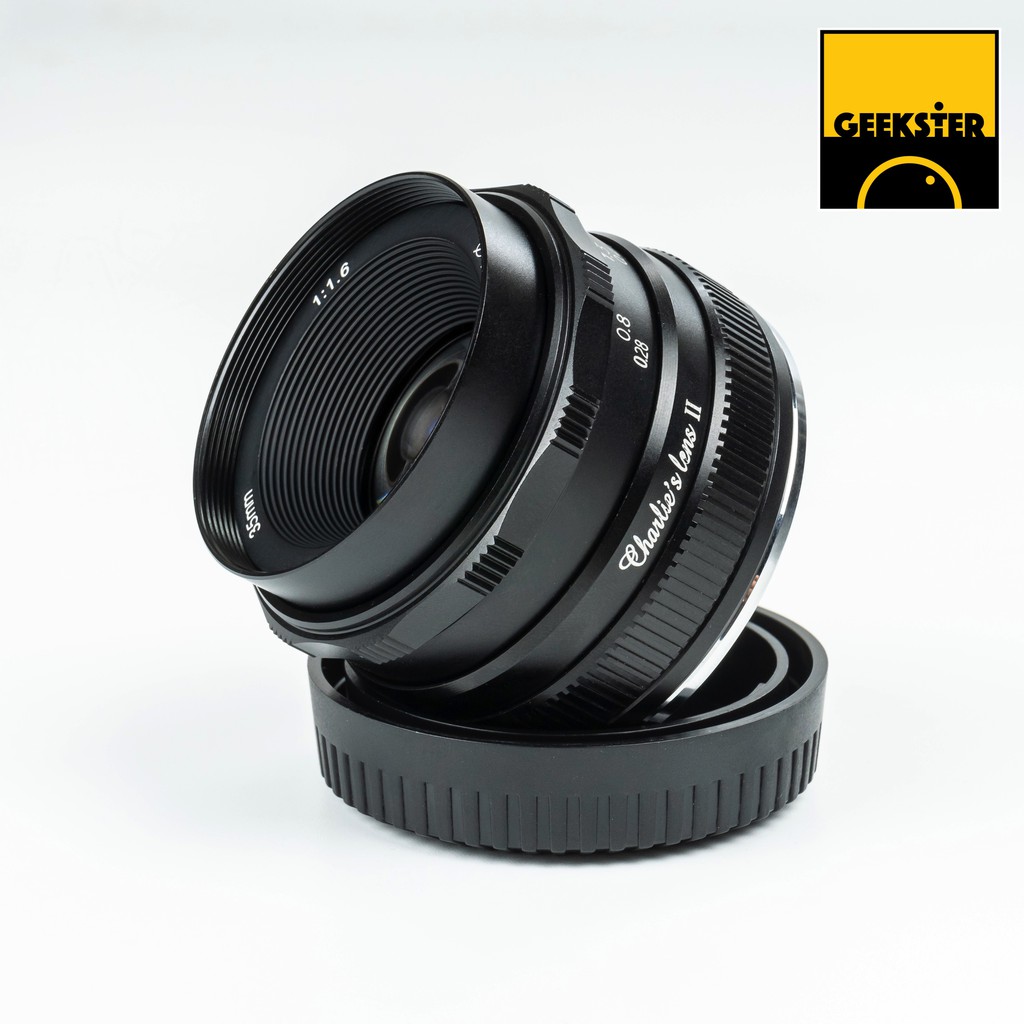 ภาพหน้าปกสินค้าเลนส์ละลาย Charlie APSC 35mm f1.6 Special Edition ( 35 mm f 1.6 ชาลี Charlie MK2 Lens ) จากร้าน geekster บน Shopee