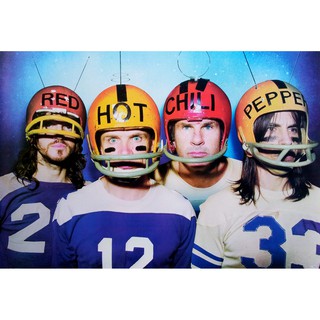 โปสเตอร์ รูปถ่าย วง ดนตรี ร็อก Red Hot Chili Peppers (1983-Now) POSTER 24"x35" Inch American Funk Alternative Rock