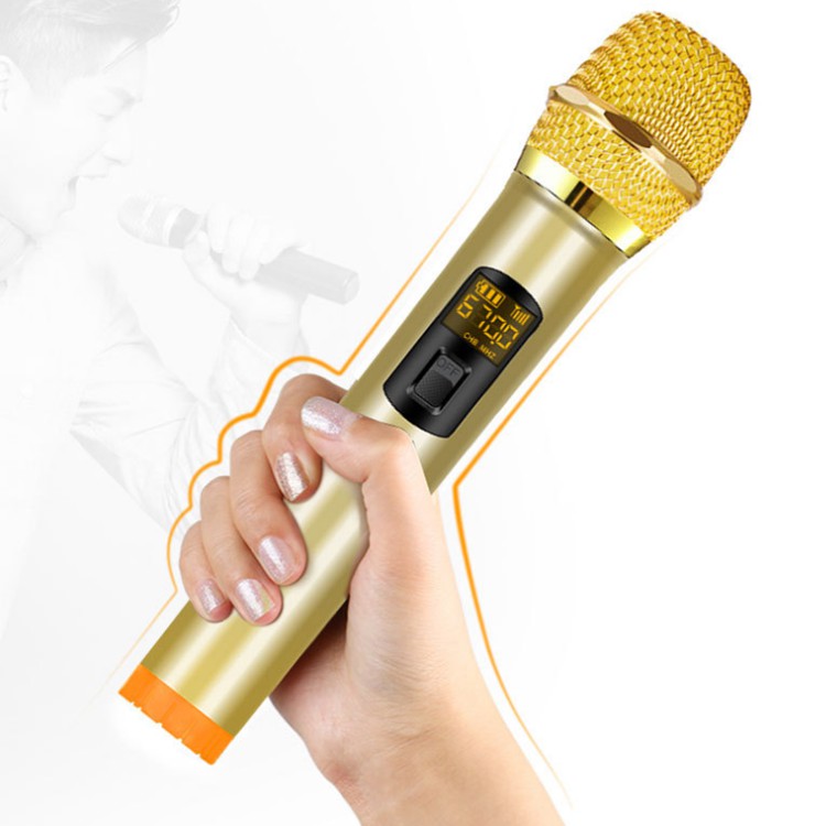 ไมค์โครโฟน-ไมค์ลอยแบบพกพา-ชุดรับ-ส่งไมโครโฟนไร้สาย-ไมค์คู่แบบมือถือ-wireless-microphone-uhf