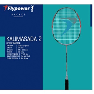 [ใส่โค้ด INC12LF ลดเพิ่ม 70-]Flypower Kalimasada 2 racket ไม้แบดมินตัน