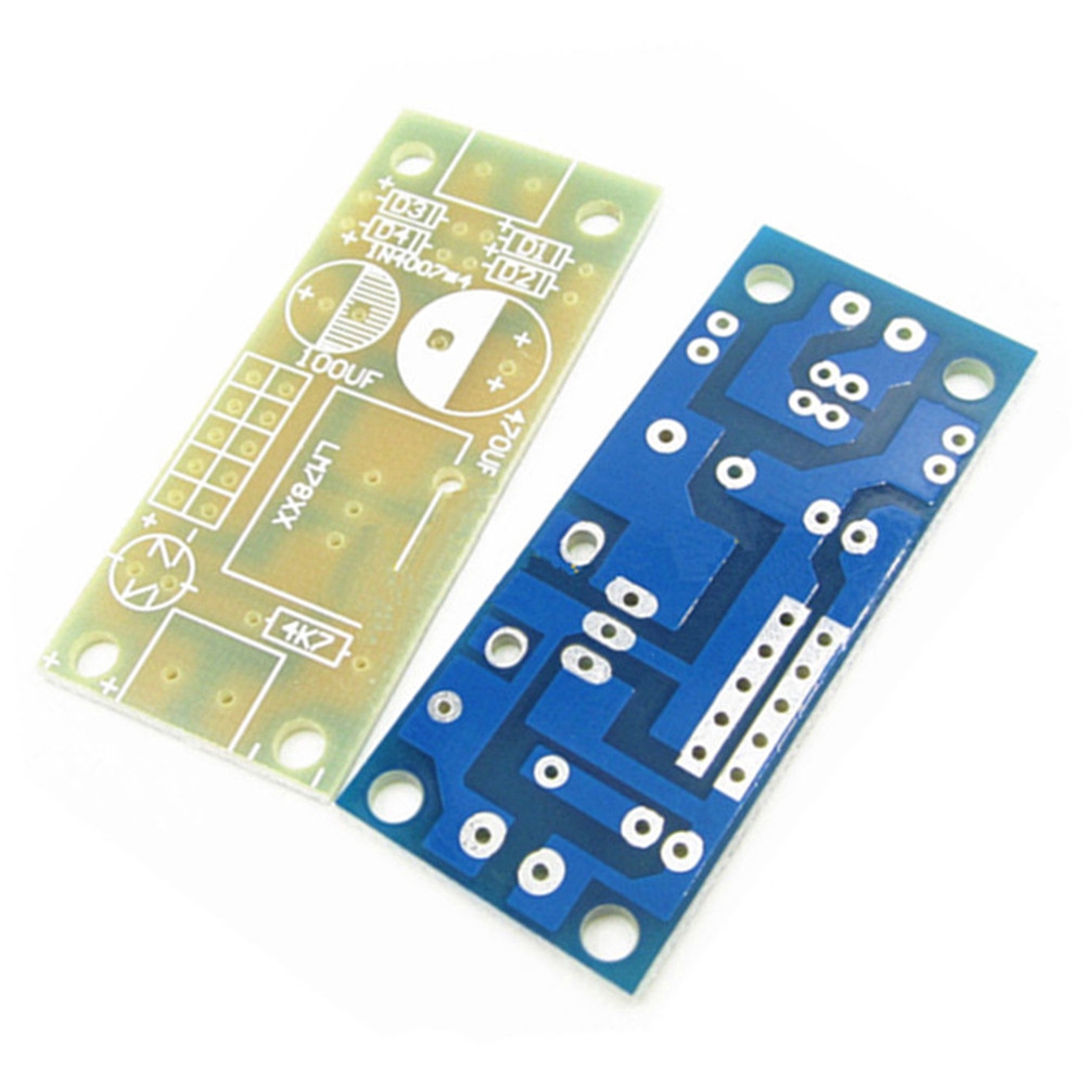 DIYMORE 5 ชิ้น l 78 x pcb lm 78 xx lm 7805 lm 7812 อุปกรณ์บอร์ดโมดูล ...