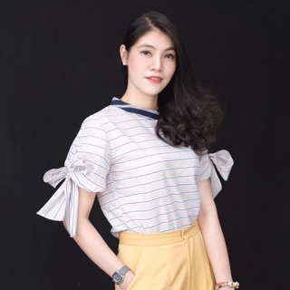 Sep 015 : striped cotton top