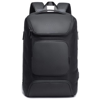 BANGE™ BG7078 : [2020] factory new multi-pocket stylish  backpack with external USB-A charging port