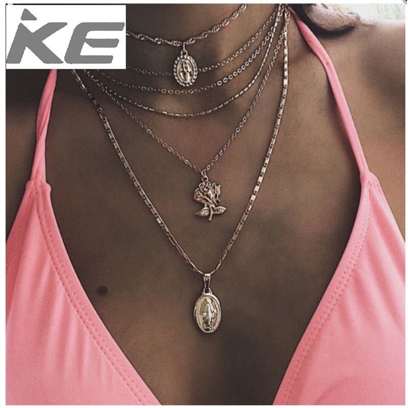 summer-exaggerated-necklace-versatile-geometric-alloy-rose-jesus-necklace-necklace-for-girls-f