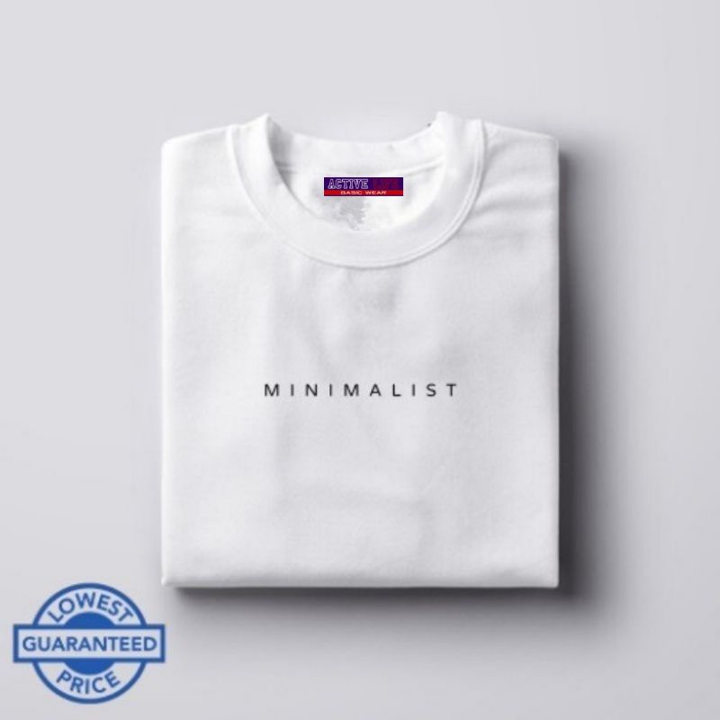 มินิมอลลิสต์-เสื้อยืด-unisex-พิมพ์เอง-t-lt-v