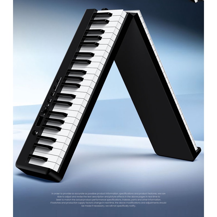 terence-bx-20-88-คีย์เปียโนอิเล็กทรอนิกส์แบบพับได้แบบพกพา