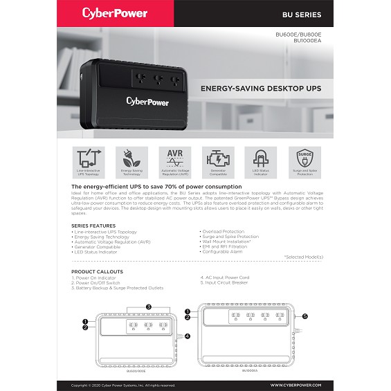 cyber-power-เครื่องสำรองไฟ-600va-360w-รุ่น-cbp-bu600e