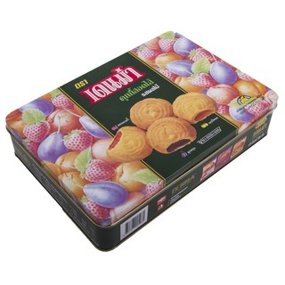 denma เดนม่าคุกกี้ สอดไส้รสผลไม้ 380กรัม (Denma Filled Cookies with Fruit 380g.)