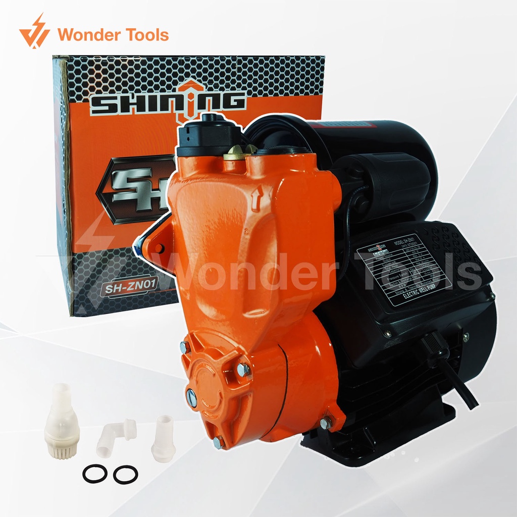 SHINING ปั๊มมน้ำอัจฉริยะ ปั๊มน้ำอัตโนมัติ รุ่นSH-ZN01 รุ่นใหม่