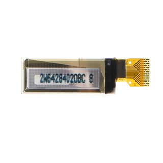 โมดูลโมดูลหน้าจอ Lcd 0 . 91 128x32 Oled Ssd 1306 Arduino สีขาว