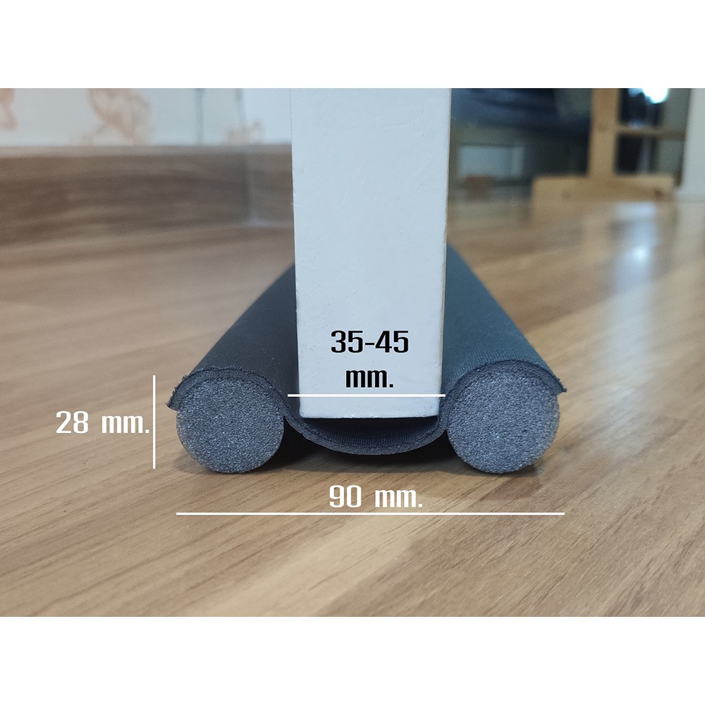 ที่กั้นช่องประตู-กั้นใต้ประตูแบบสอด-กันแอร์รั่ว-กันแมลง