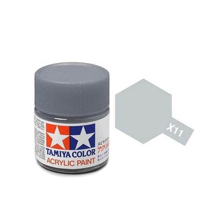 สีทามิย่าสูตรน้ำ Tamiya Acrylic X11 Chrome Silver 10ml