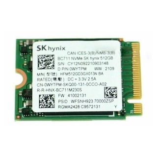 SK Hynix BC711 512GB M.2 2230 NVMe Replacement Internal SSD, HFM512GD3GX013N