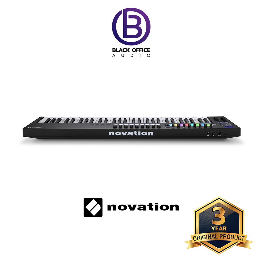 novation-launchkey-61-mk-iii-มิดี้-คีย์บอร์ด-ทำเพลง-ทำบีท-midi-keyboard-midi-controller-blackofficeaudio