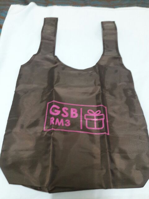 กระเป๋าผ้าอย่างดีของเเท้gsb-ธนาคารออมสิน-รุ่นสั่งทำพิเศษสวยงามมากๆๆ