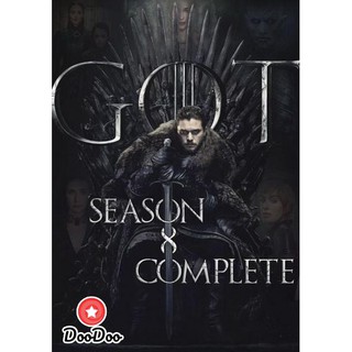Game Of Thrones Season 8 มหาศึกชิงบัลลังก์ ปี 8 (6 ตอนจบ) [เสียง อังกฤษ ซับ ไทย/อังกฤษ] DVD 3 แผ่น / Blu-ray 3 แผ่น
