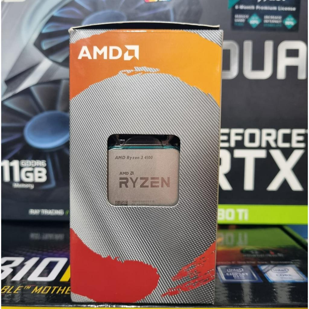CPU AMD RYZEN 3 4100 4C/8T มือ2 สภาพใหม่ (ครบกล่อง) ใช้งานปกติ ประกัน ...
