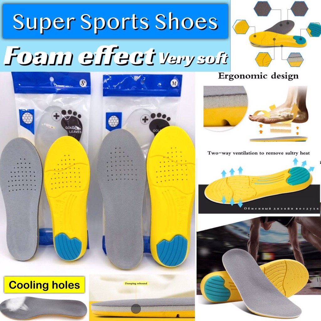 supper-sport-foam-effect-พื้นรองเท้าโฟม-นุ่มพิเศษพร้อมช่องระบายความร้อนในการใส่supper-sport-foam-effect-พื้นรองเท้าโฟม