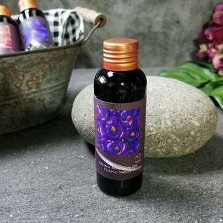 BYSPA น้ำมันนวดตัวอโรมา Aroma massage Oil กลิ่น Purple Sweet 100 ml.