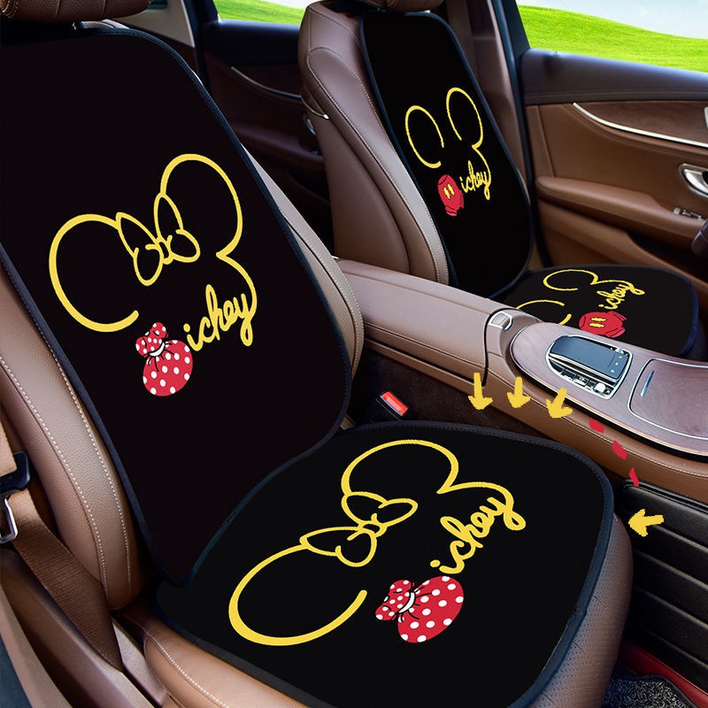 การจัดส่งด่วน-car-seat-cushion-ice-silk-cool-cushion-cartoon-car-seat-cushion-universal-car-cushion-seat-cover