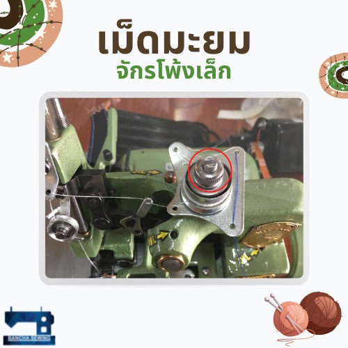 เม็ดมะยม-สำหรับจักรโพ้งเล็ก