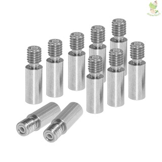 ภาพหน้าปกสินค้าDOP1 Heat Break Nozzle Throat M6 Screw 22mm Length Extruder V6 Dual Hotend J-head Throat 3D Printer Parts 1.75mm All Metal/ 1.75mm Tube/ 4.1mm Bore Pack of 10pcs ซึ่งคุณอาจชอบสินค้านี้