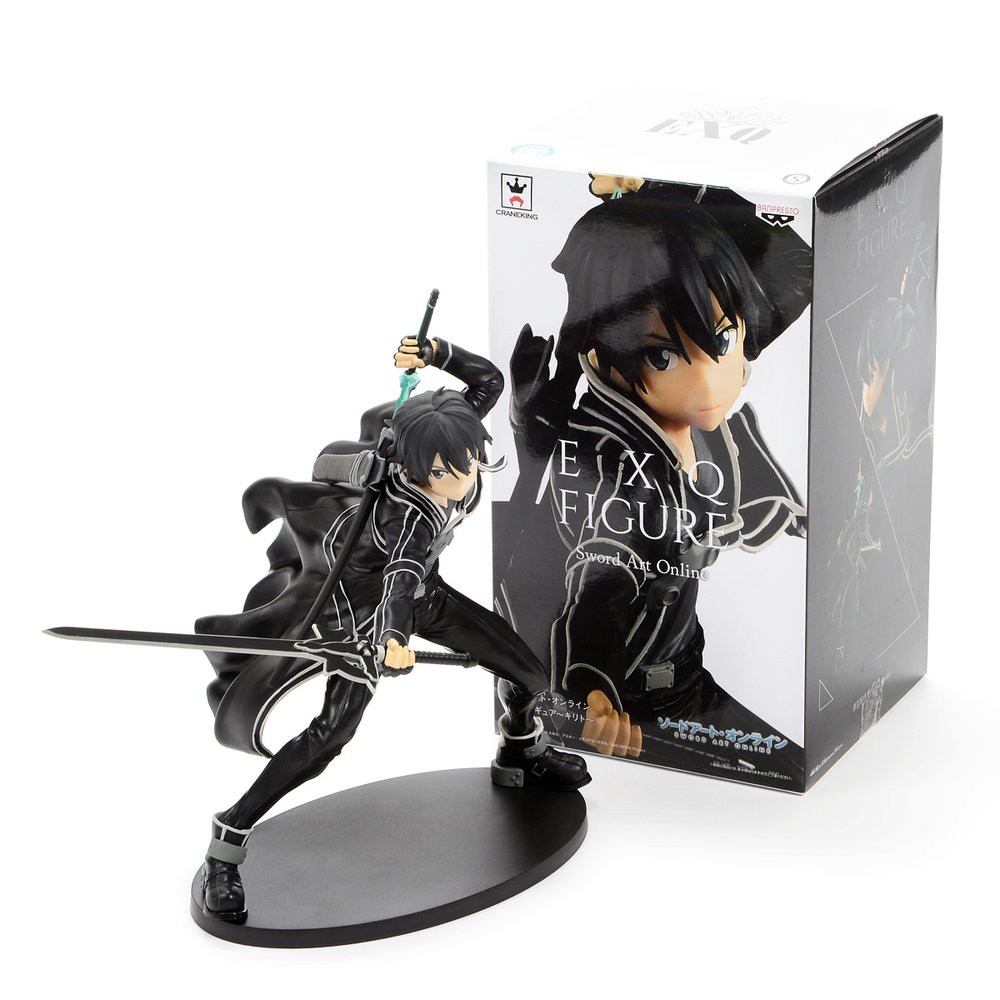 Sword Art Online EXQ Figure Kirito นำเข้าจากญี่ปุ่น ของแท้ งานหายาก งาน