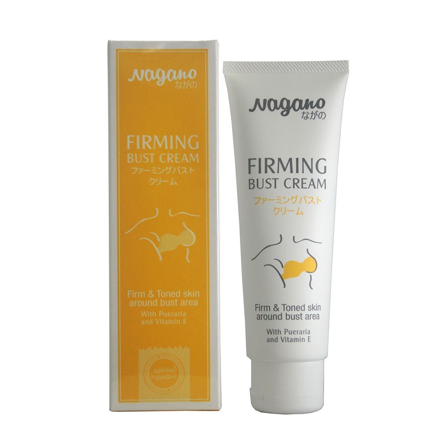 Nagano Firming bust cream 100ml ใช้ส่วนผสมจากธรรมชาติ ปลอดภัย มี อ.ย.
