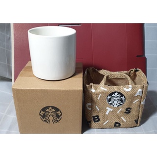 กระเป๋า Starbucks พร้อมกระถางใส่ต้นไม้ ของแท้จากช้อปไต้หวันค่ะ