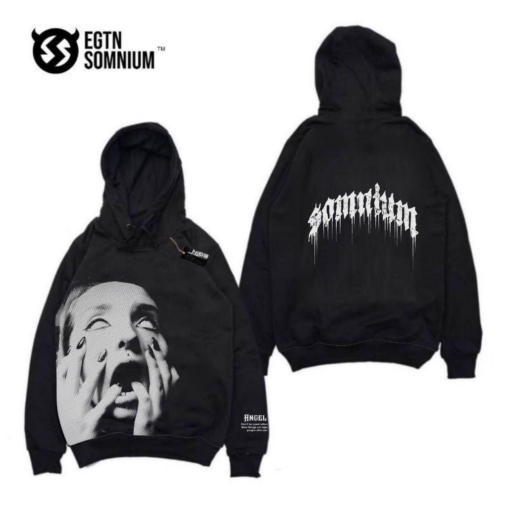 EIGHTY NINE SCARED POCKET BOBOK เสื้อฮู้ดลําลอง คุณภาพแบรนด์ดี | Shopee ...