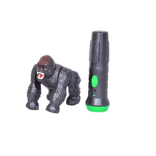 ลิงกอริล่า บังคับด้วยรีโมท เคลื่อนที่ได้เหมือนจริง ชาร์จไฟได้ในตัว -Innovation Gorilla NO.9983(ดำ)