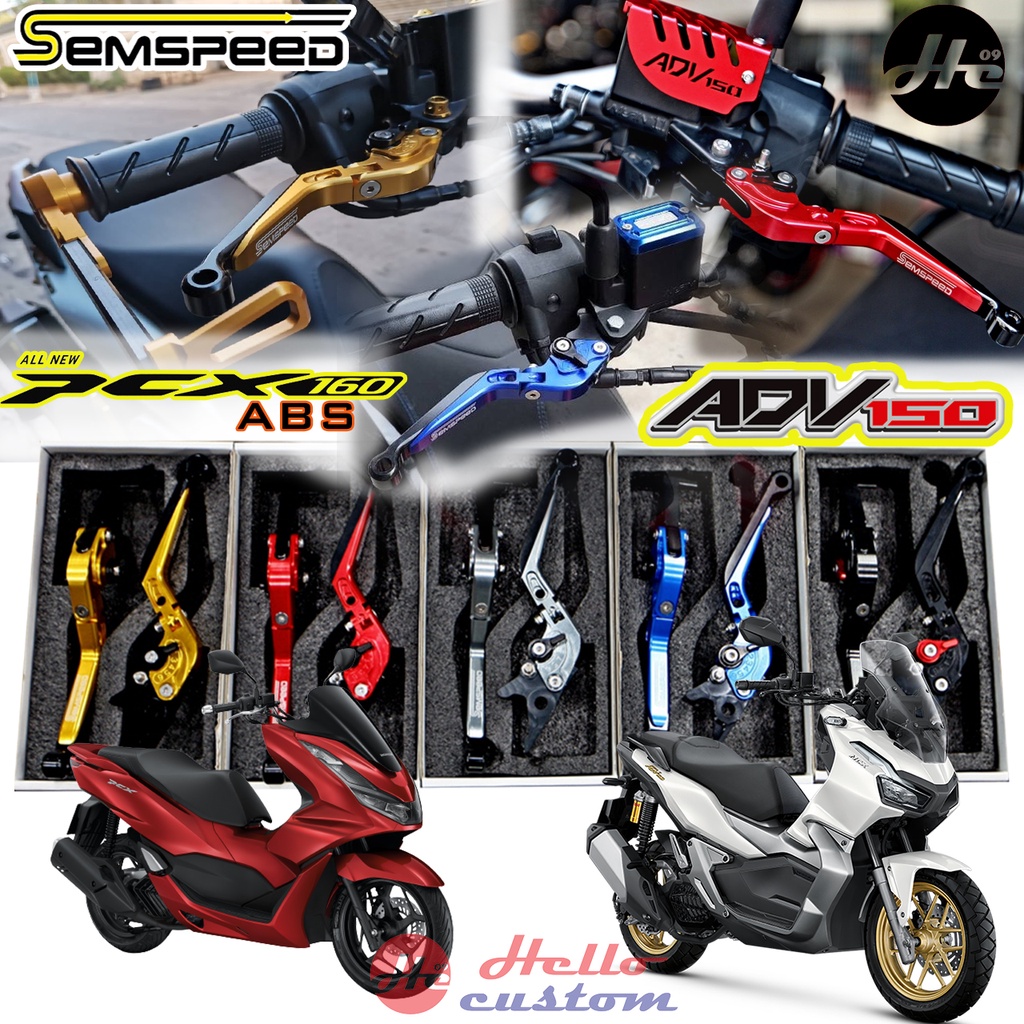 มือเบรค Semspeed ล็อคล้อได้ สไลด์ได้ ปรับระดับ6ระดับ ADV 150 / pcx 160 ...