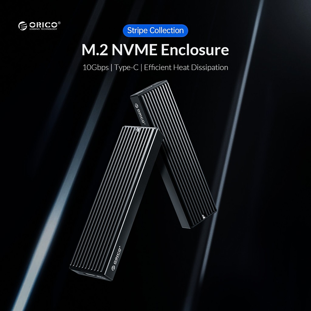 ภาพสินค้าORICO M2 NVME M2PV-C3 กล่องใส่ M.2 NVMe SSD Enclosure Black (USB3.1 Gen2 10Gbps) (สีดำ) (NO harddisk included) จากร้าน egadgetthailand.official บน Shopee ภาพที่ 5