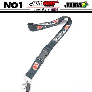สินค้า Jdm OSAKA KANJO สายคล้องคอ พวงกุญแจรถยนต์ Jdm Auto Key ID