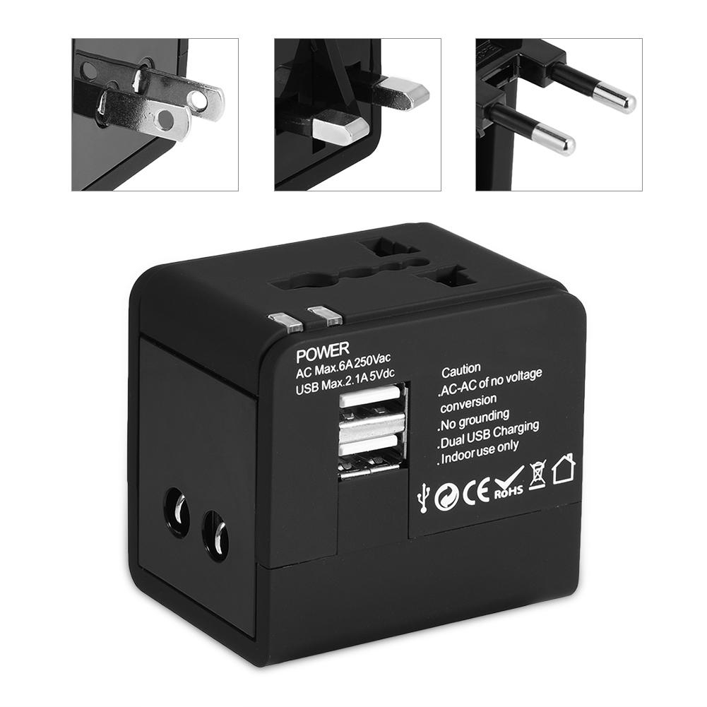 ถูกสุดๆ-หัวแปลงปลั๊กไฟ-universal-travel-adapter-2-usb-port