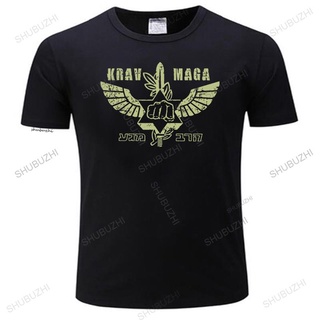 เสื้อยืดพิมพ์ลายแฟชั่น เสื้อยืดแขนสั้น ผ้าฝ้าย พิมพ์ลายศิลปะ MMA Krav Maga สไตล์วินเทจ แฟชั่นฤดูร้อน สําหรับผู้ชาย