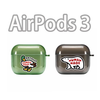 ที่มนุษย์สร้างขึ้น-compatible AirPods3 ฝาครอบหูฟังโปร่งแสงสำหรับ compatible AirPods (3rd) กรณี 2021 ใหม่ compatible AirPods3 หูฟังเคสป้องกัน 3rd กรณี compatible AirPodsPro กรณี compatible AirPods2gen กรณี