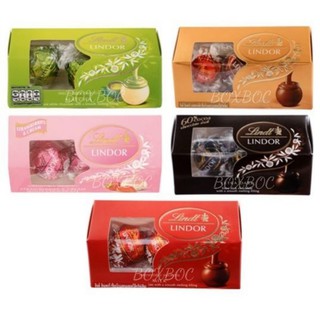 ลินด์ ช็อกโกแลตนำเข้าจากสวิตเซอร์แลนด์ Lindt Lindor Chocolate 37g มี 5 รสชาติให้เลือกครับ
