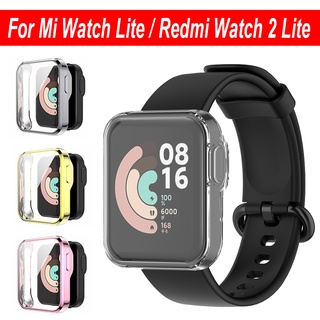 เคสกันรอยหน้าจอ แบบเต็ม สําหรับ Xiaomi Mi Watch Lite / Redmi Watch 2 Lite